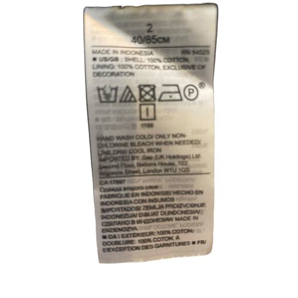 Banana Republic Floral Sun Dress - Blue Size 2 Mid Thigh Length - Picture 6 of 8